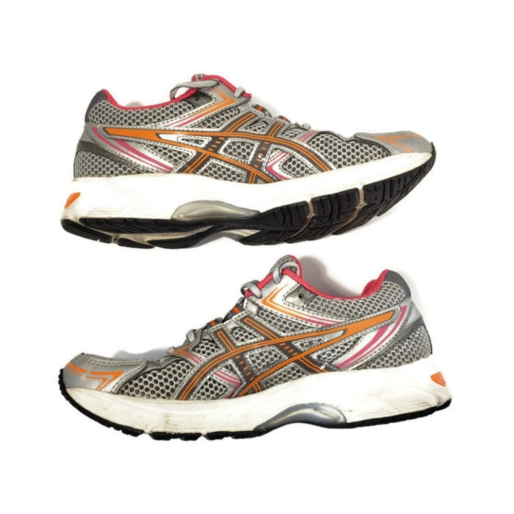 Asics Gel equation silver orange pink sneaker